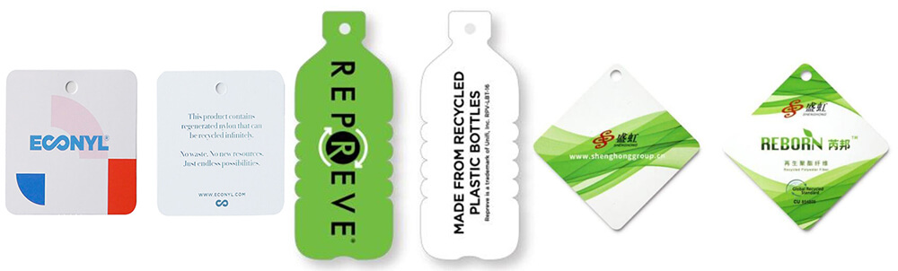 recycled fabric label