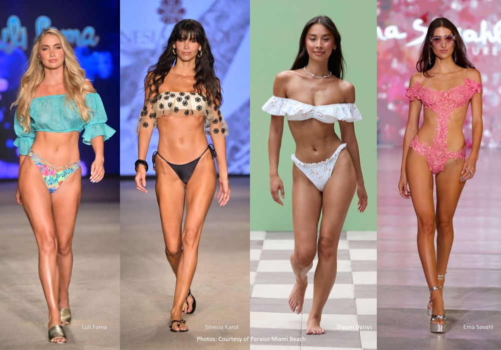 Off-shoulder Design-Custom Swimwear from Miami Swim Week