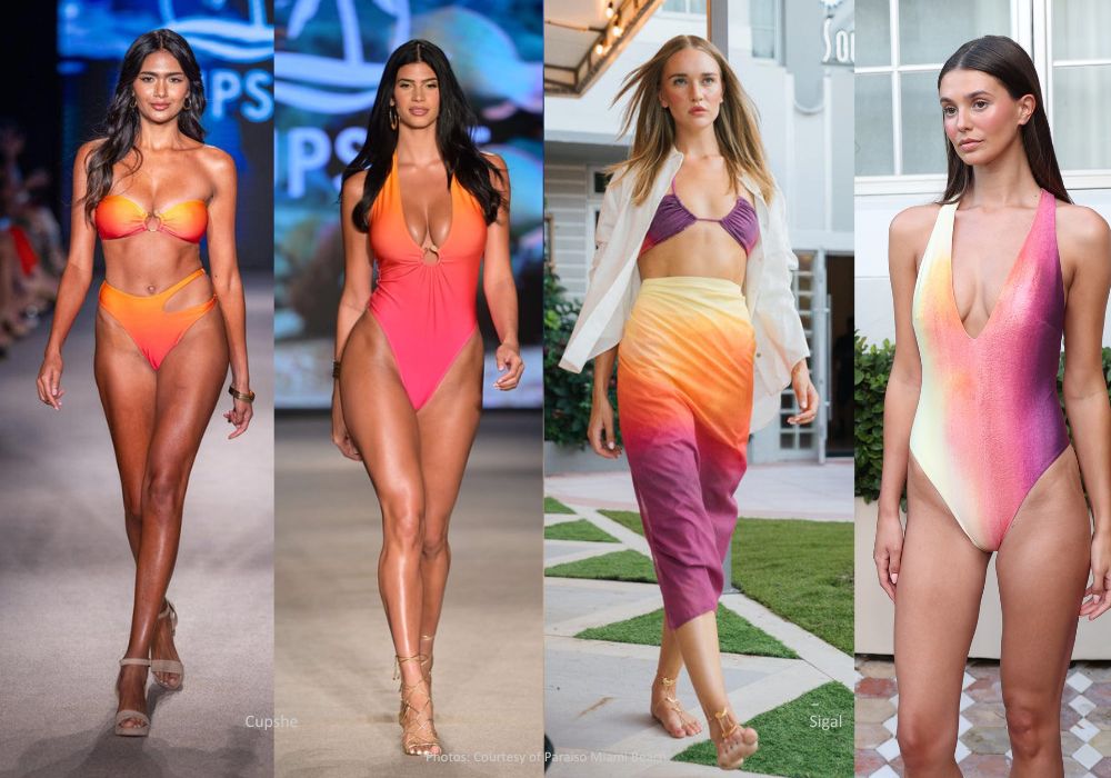 Ombré Elegance-Miami Swim Week Trends