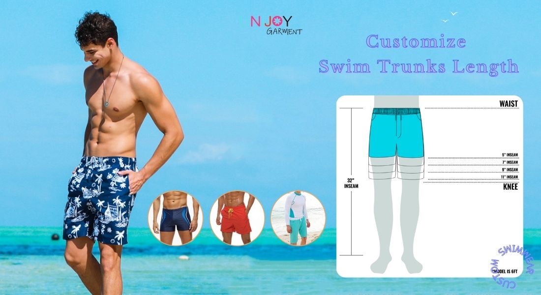 Customize Swim Trunks Length