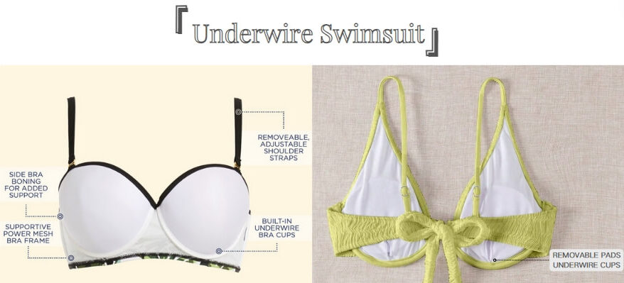 Underwire Swimsuit With Pads