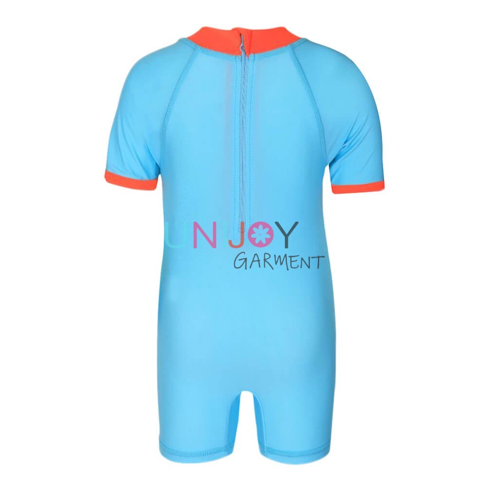 UNBYOP-23086-UV Protection Boys One-piece Custom Swimsuit Rash Guard