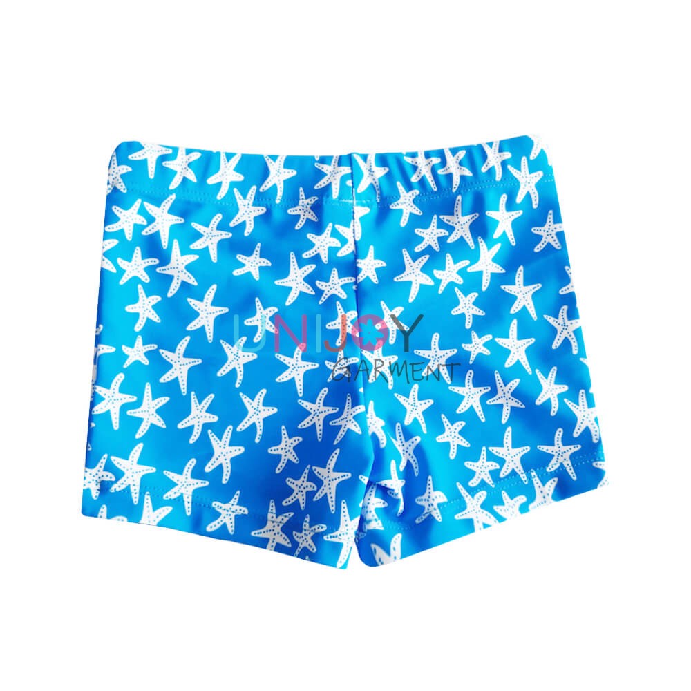 UNBYSH-019-Little Star Kids Custom Print Swim Shorts