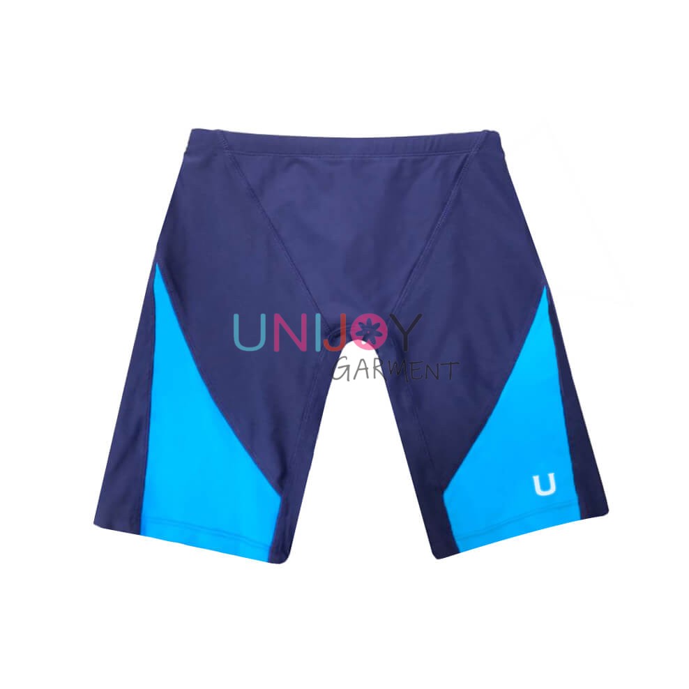 UNBYSH-24015-Boys Custom Swimsuit Swim Jammer Shorts