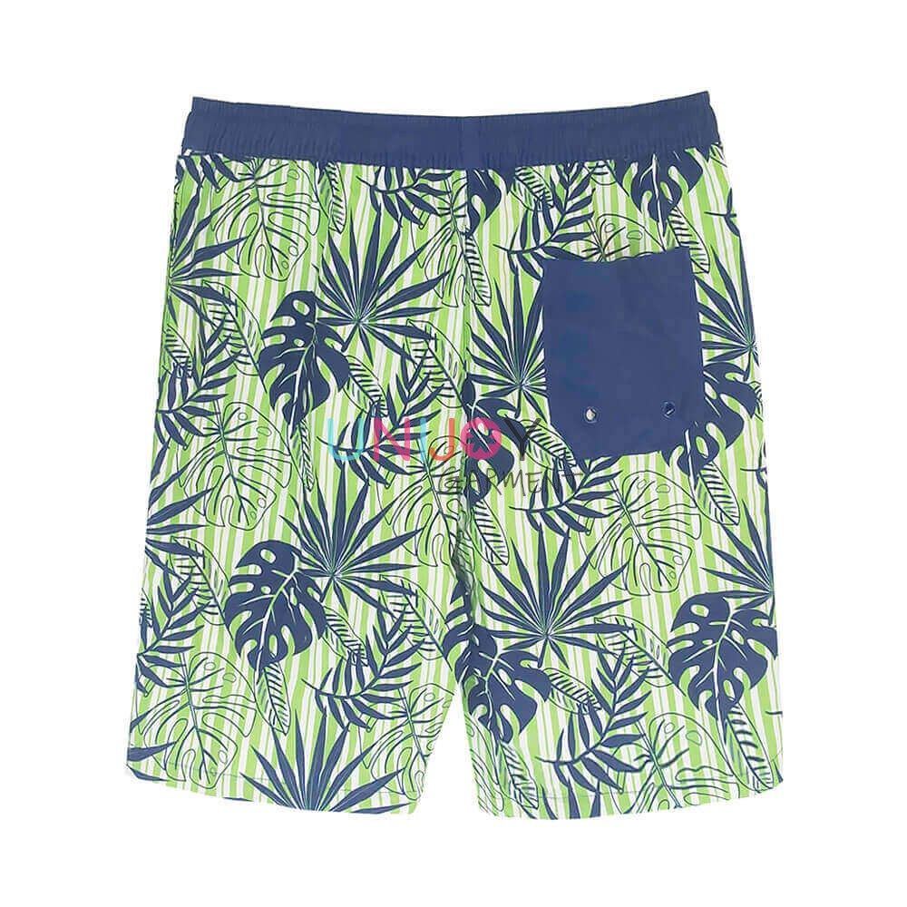 UNMS-240914-Mens Custom Made Swim Shorts From China Swimwear Supplier