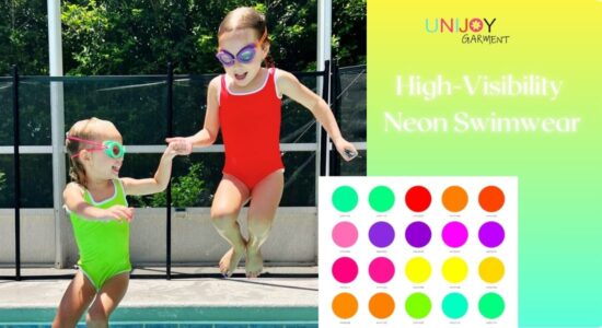 High-Visibility Neon Swimwear