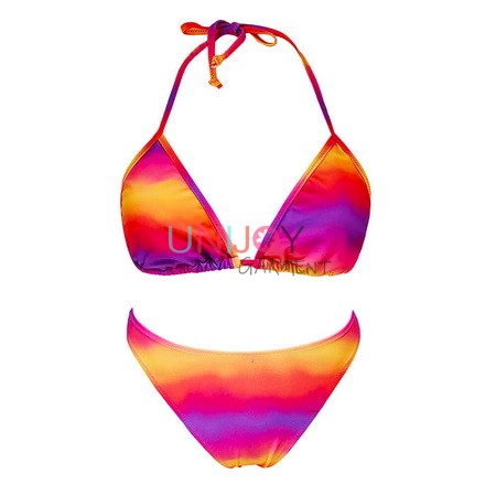 UNWMBK-241126-Custom Ombre Print Swimwear Econyl Bikini Manufacturer