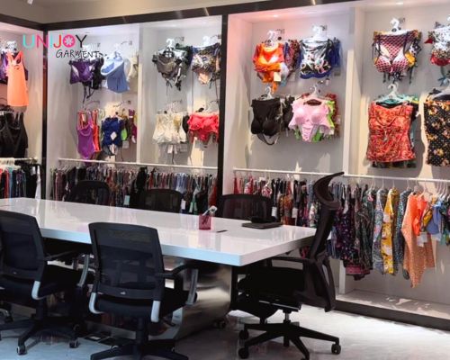 Unijoy Custom Swimwear Sample Show Room