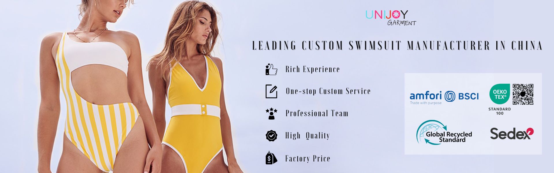 Unijoy -Leading Custom Swimsuit Manufacturer in China