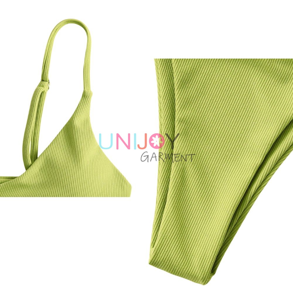 UNWMBK-241201-Ribbed Bikini High Cut