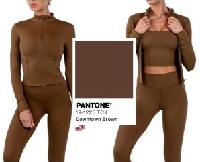 Brown Pantone 19-1223 Custom Activewear