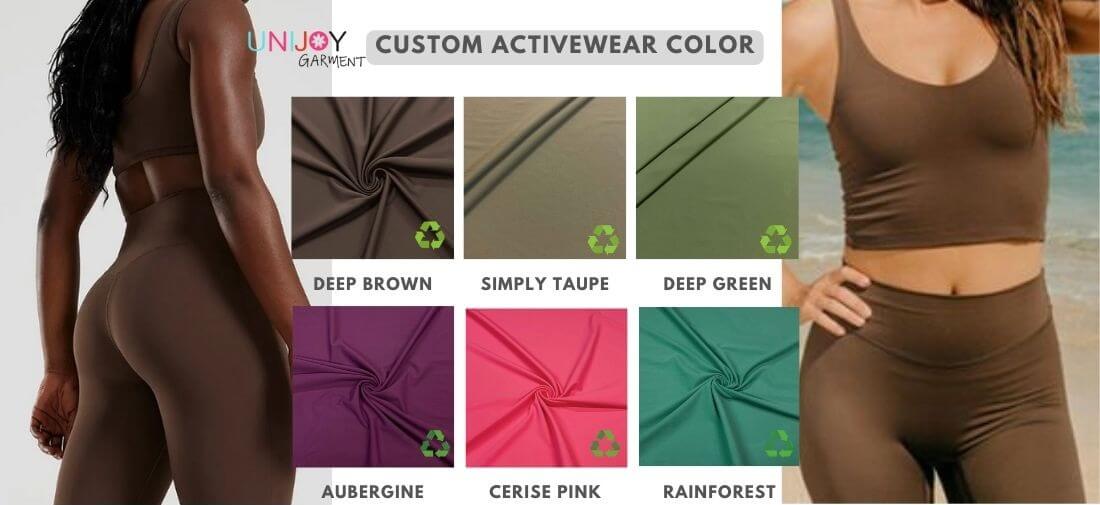 Custom Activewear color